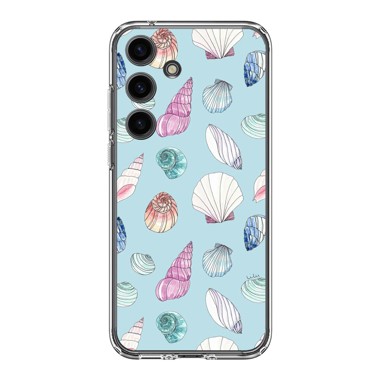 Beach Shells Pattern Samsung Galaxy S24 / S24 Plus Case