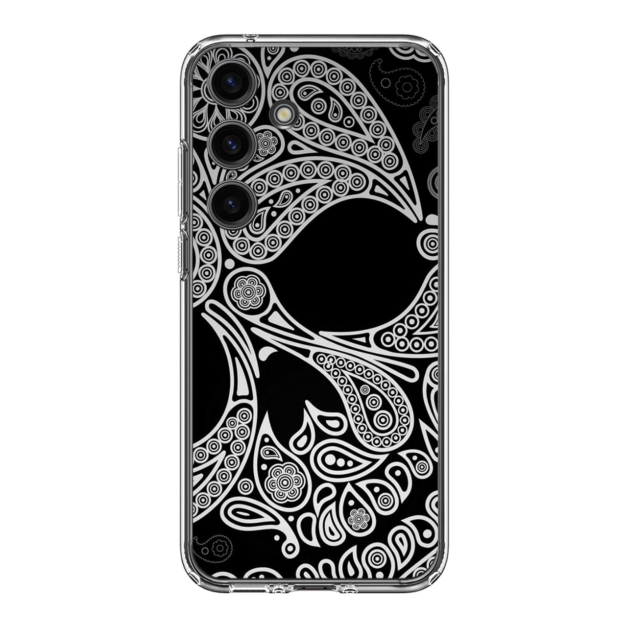 Black Skull Samsung Galaxy S24 / S24 Plus Case