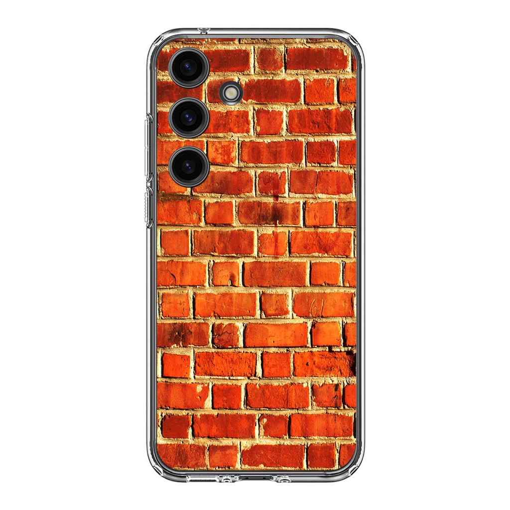 Brick Wall Pattern Samsung Galaxy S24 / S24 Plus Case
