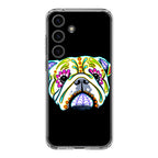 Colorful Bulldog Art Samsung Galaxy S24 / S24 Plus Case