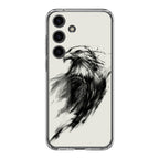 Eagle Art Black Ink Samsung Galaxy S24 / S24 Plus Case