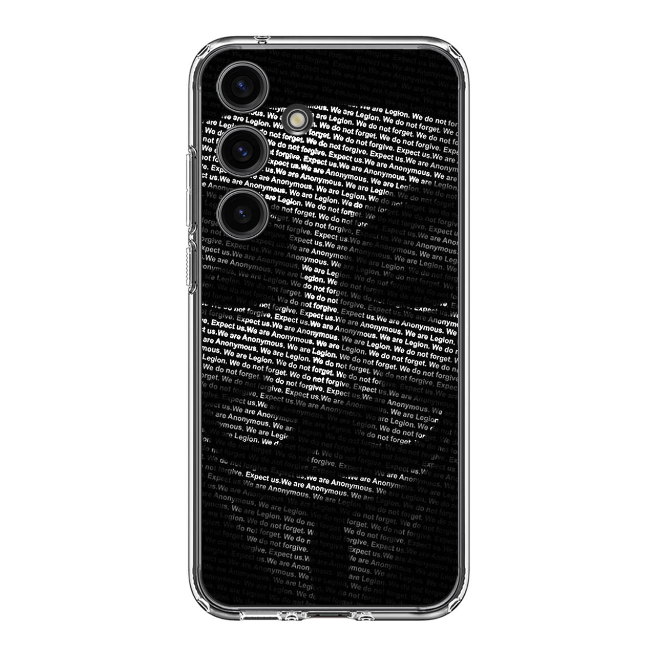 Guy Fawkes Mask Anonymous Samsung Galaxy S24 / S24 Plus Case