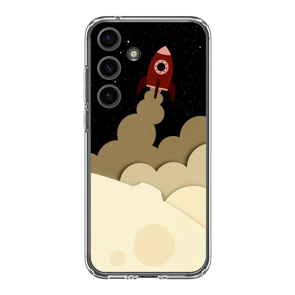 Rocket Ship Samsung Galaxy S24 / S24 Plus Case