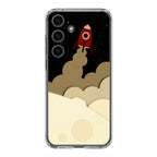 Rocket Ship Samsung Galaxy S24 / S24 Plus Case