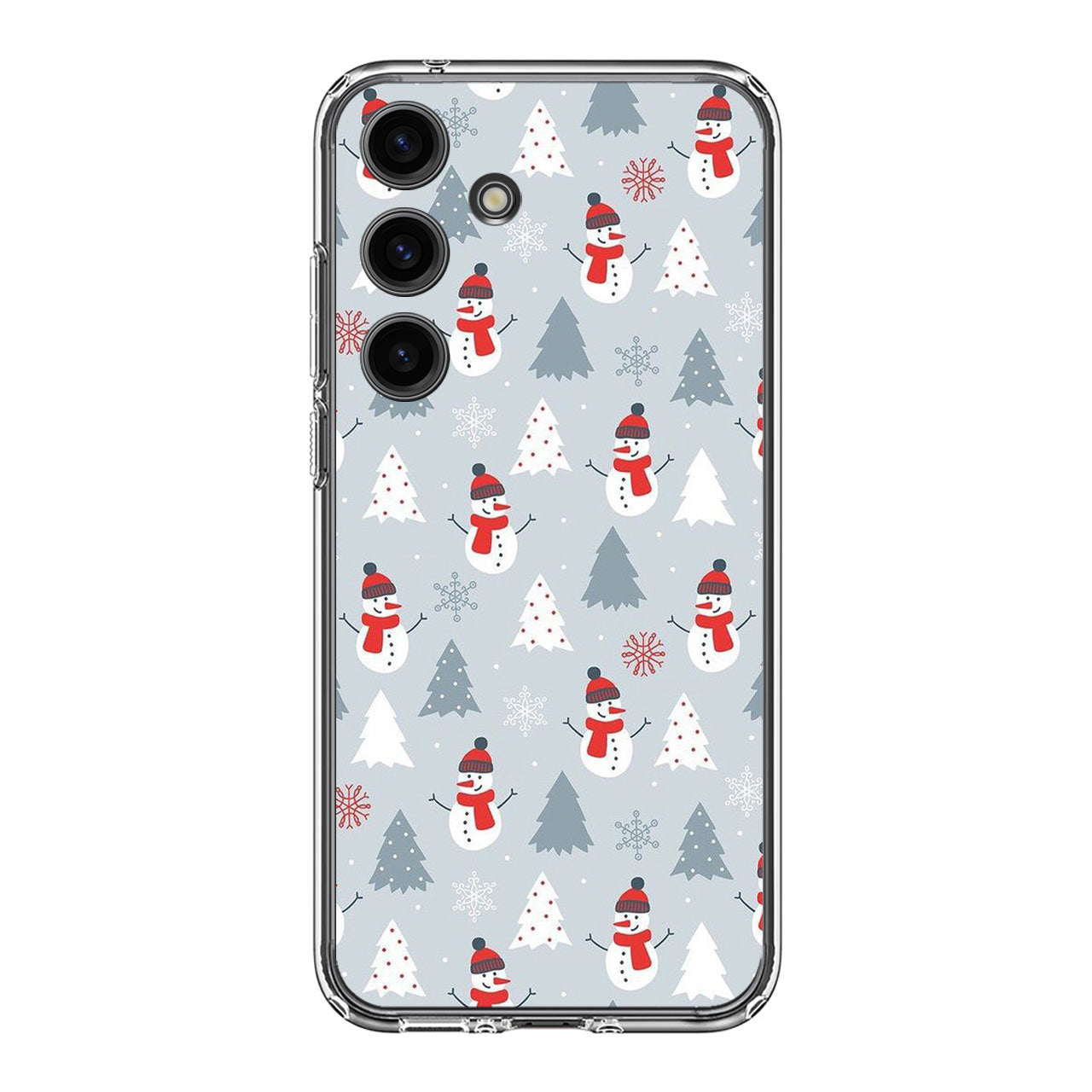 Snowmans Pattern Samsung Galaxy S24 / S24 Plus Case