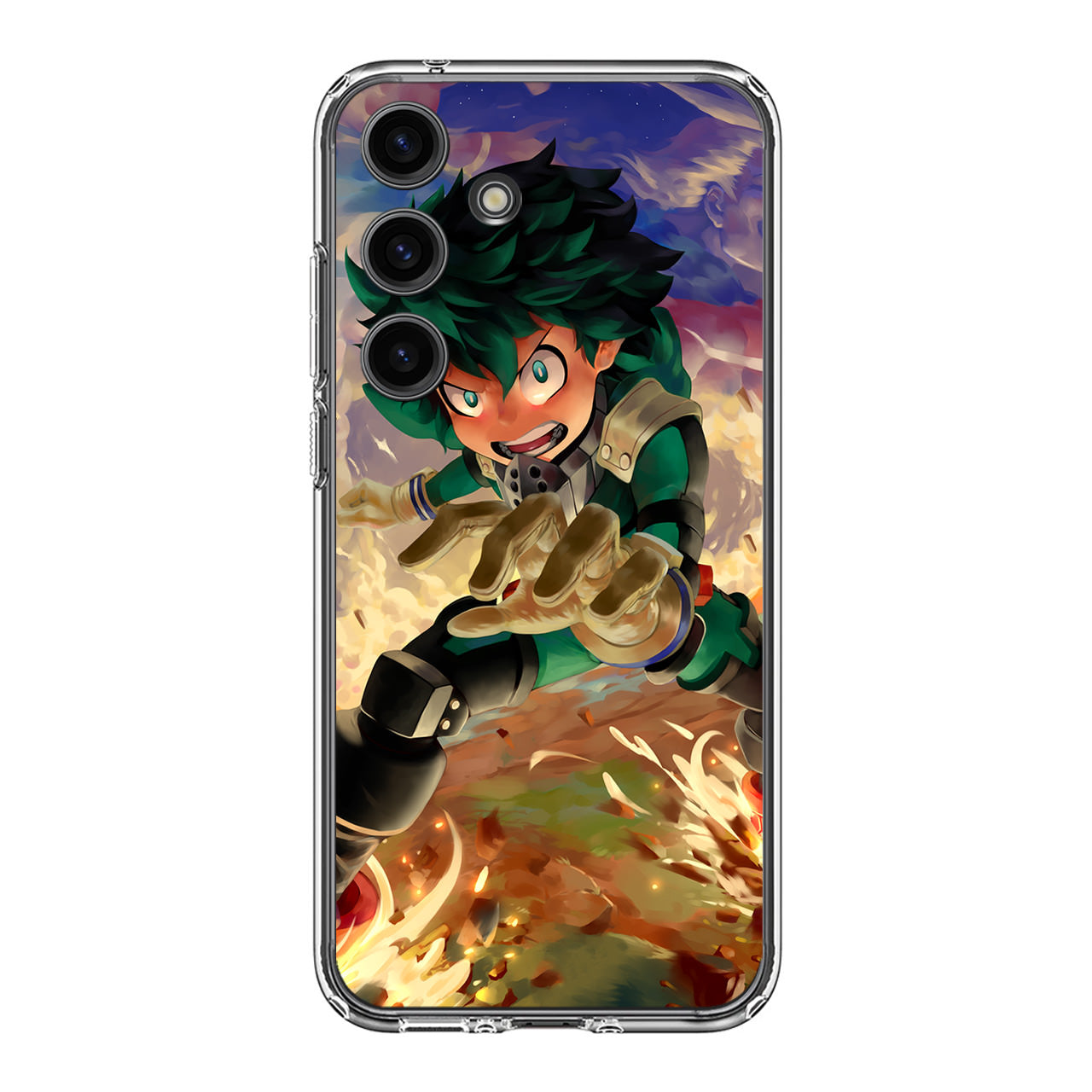 Boku No Hero Academia Deku Samsung Galaxy S24 / S24 Plus Case