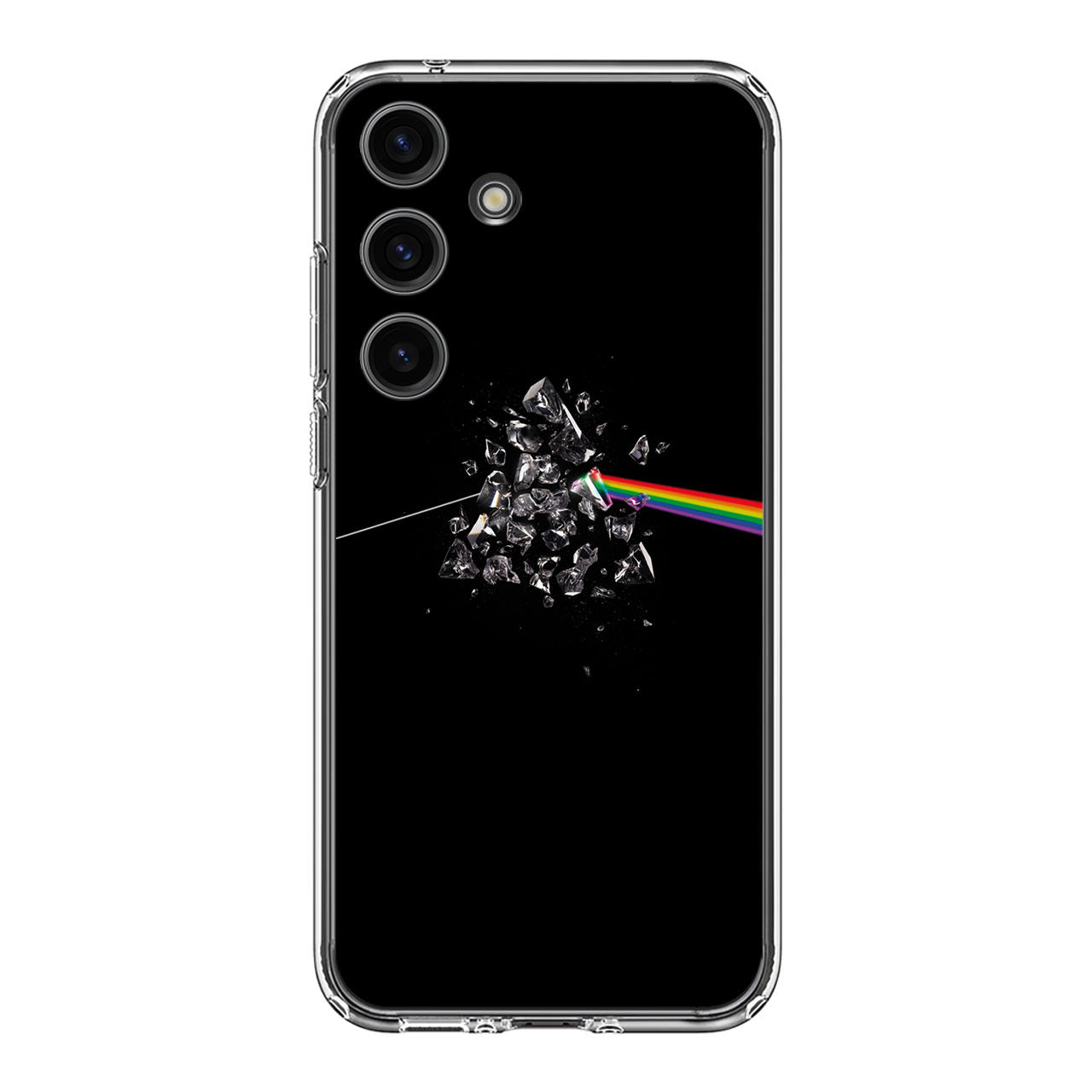 Glass Broken Light Refraction Samsung Galaxy S24 / S24 Plus Case