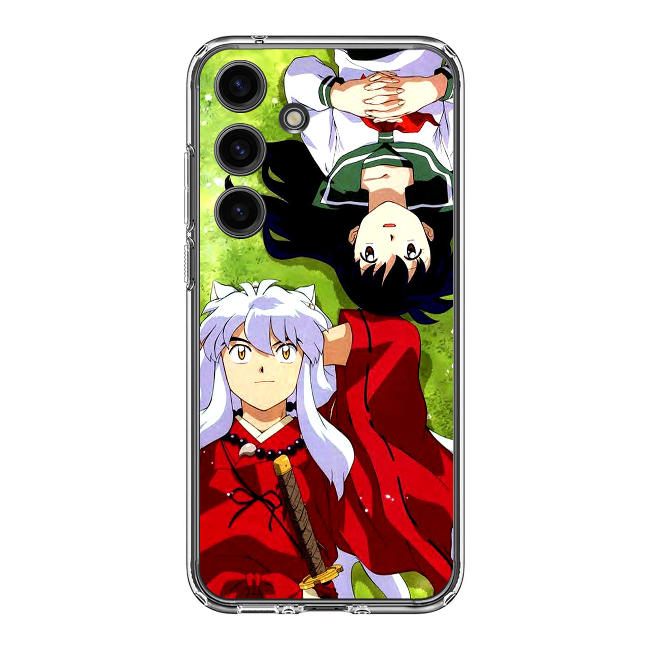 Inuyasha and Kagome Samsung Galaxy S24 / S24 Plus Case