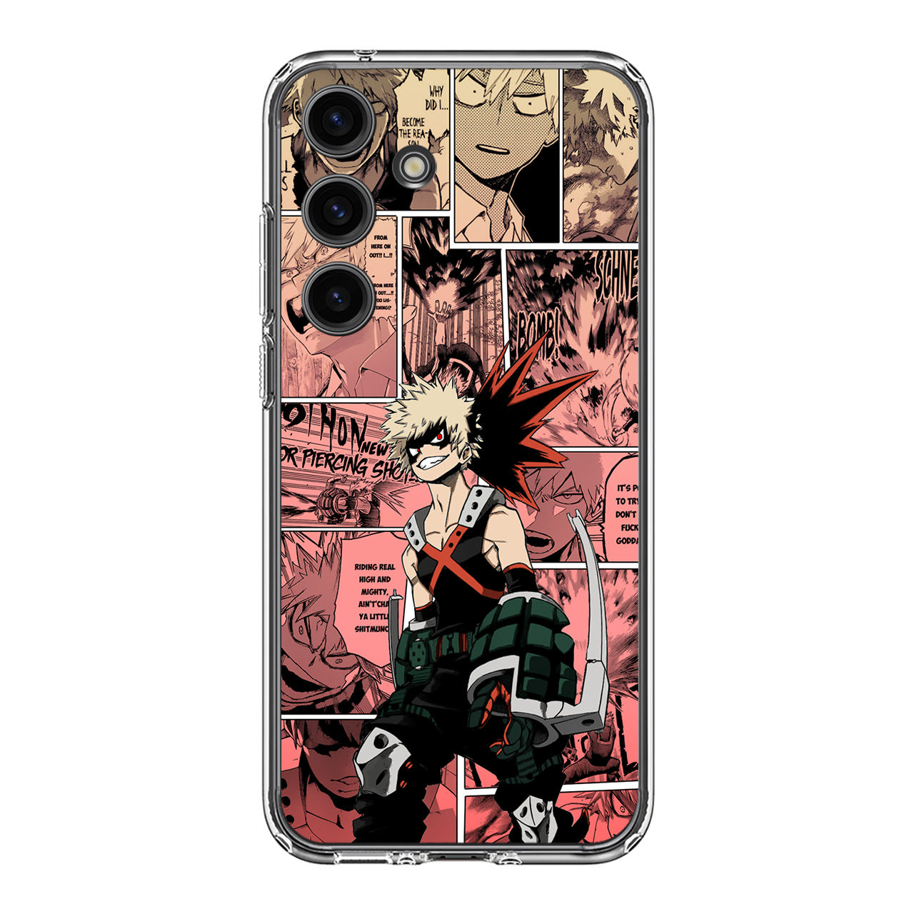 Katsuki Bakugo Samsung Galaxy S24 / S24 Plus Case