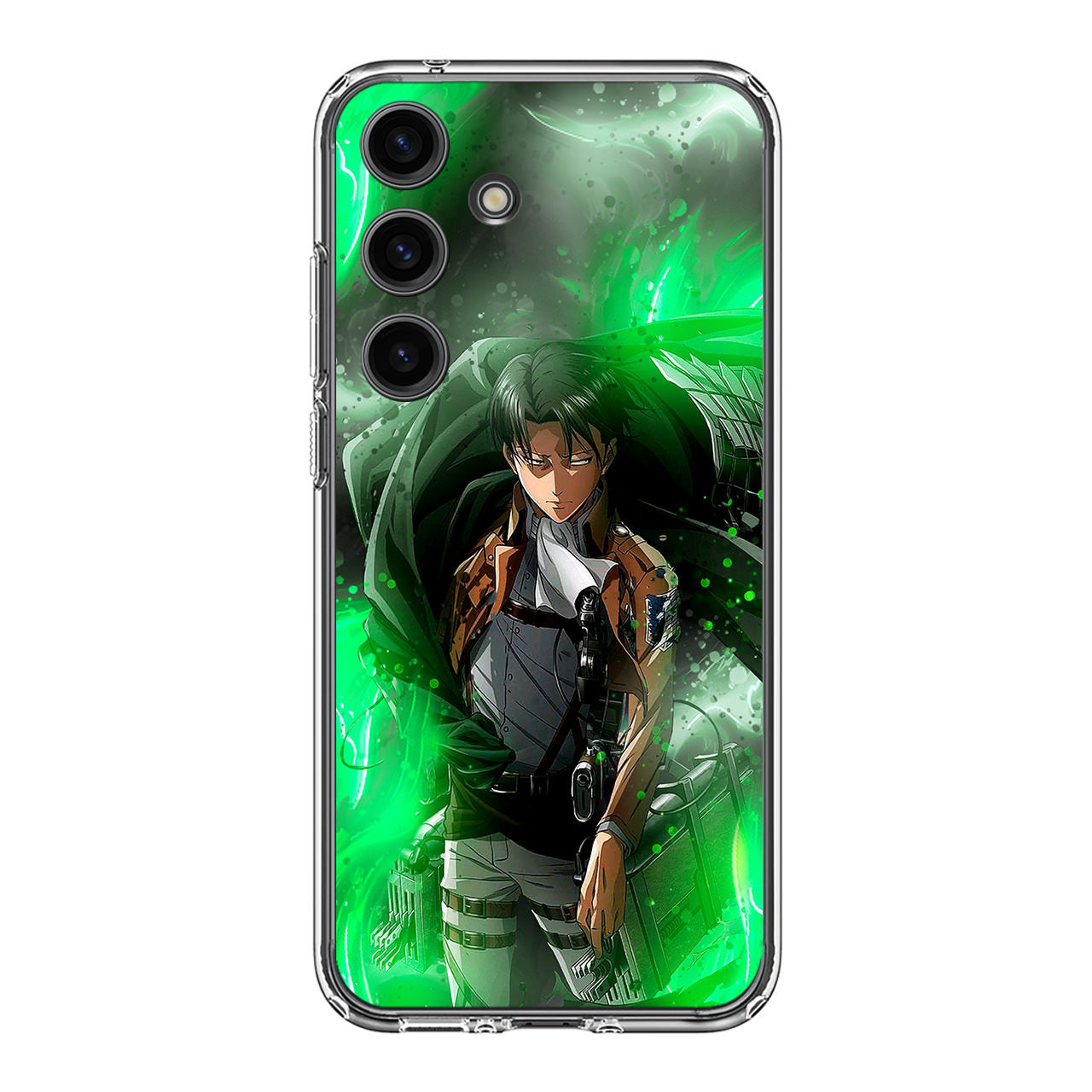 Levi Ackerman Attack On Titan Samsung Galaxy S24 / S24 Plus Case