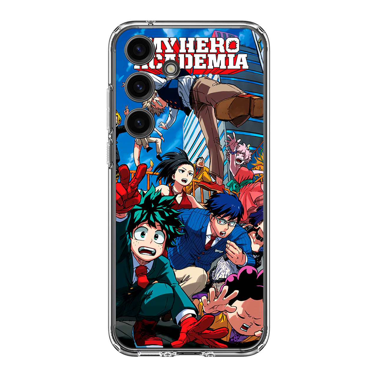 My Hero Academia Poster Samsung Galaxy S24 / S24 Plus Case