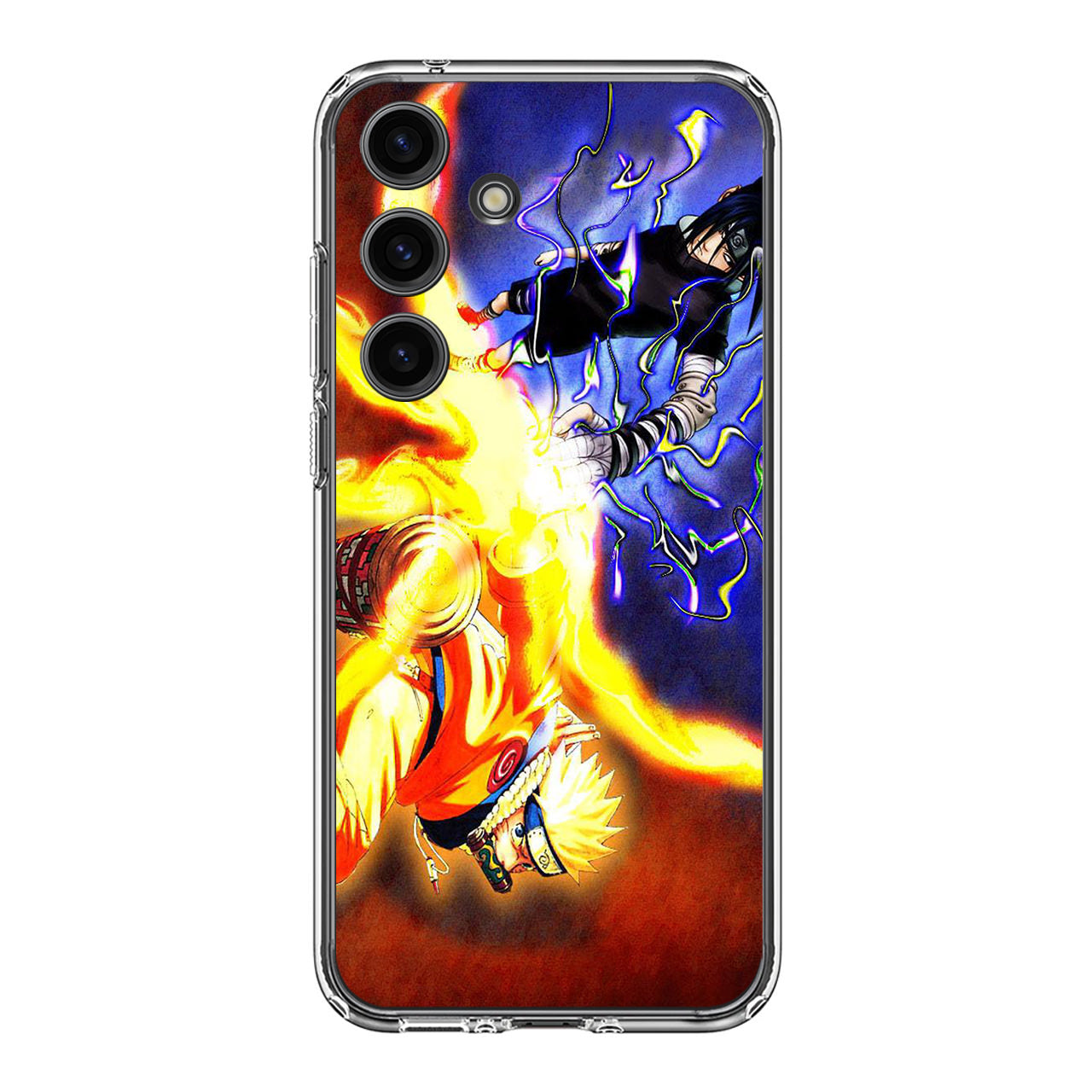 Naruto Vs Sasuke Samsung Galaxy S24 / S24 Plus Case