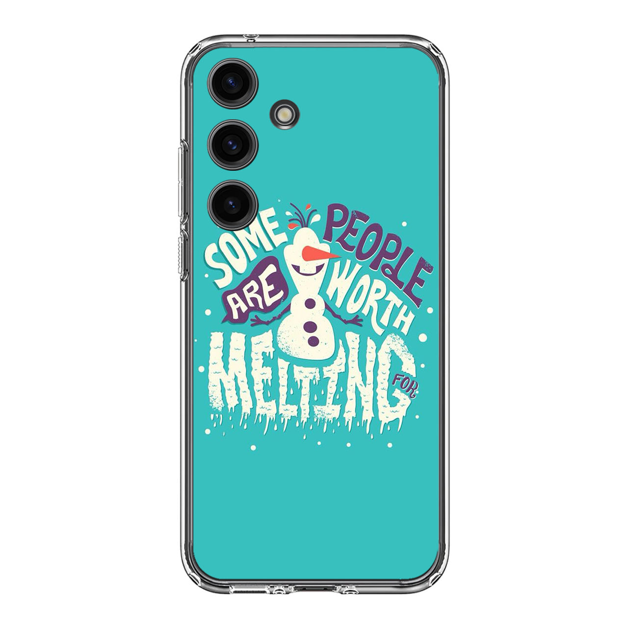 Olaf Frozen Is Melting Samsung Galaxy S24 / S24 Plus Case