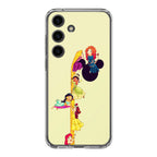 Princesses Climbing Rapunzel's Hair Samsung Galaxy S24 / S24 Plus Case