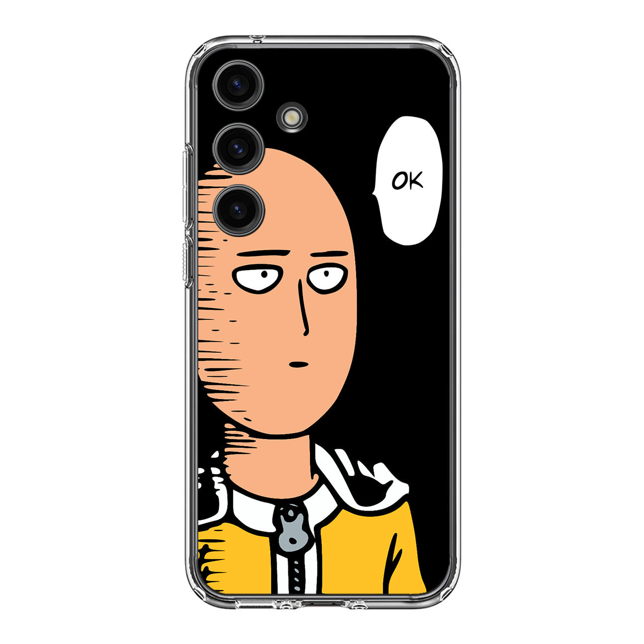 Saitama Poker Face Samsung Galaxy S24 / S24 Plus Case