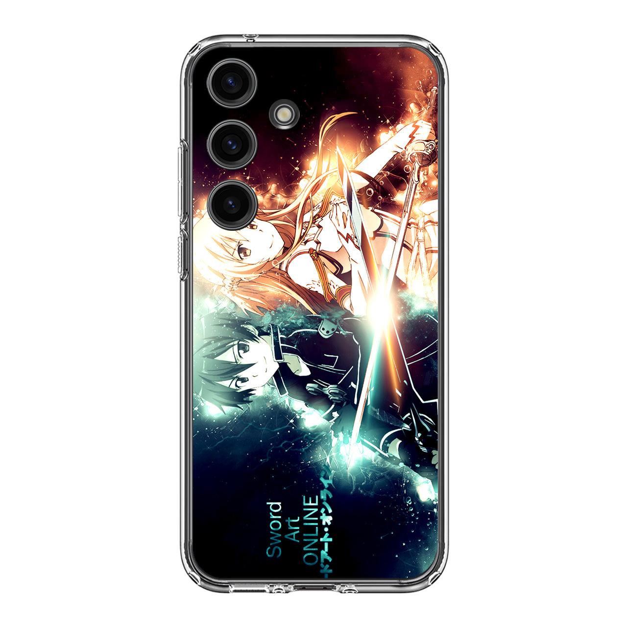 Sword Art Online Kirito and Asuna Samsung Galaxy S24 / S24 Plus Case