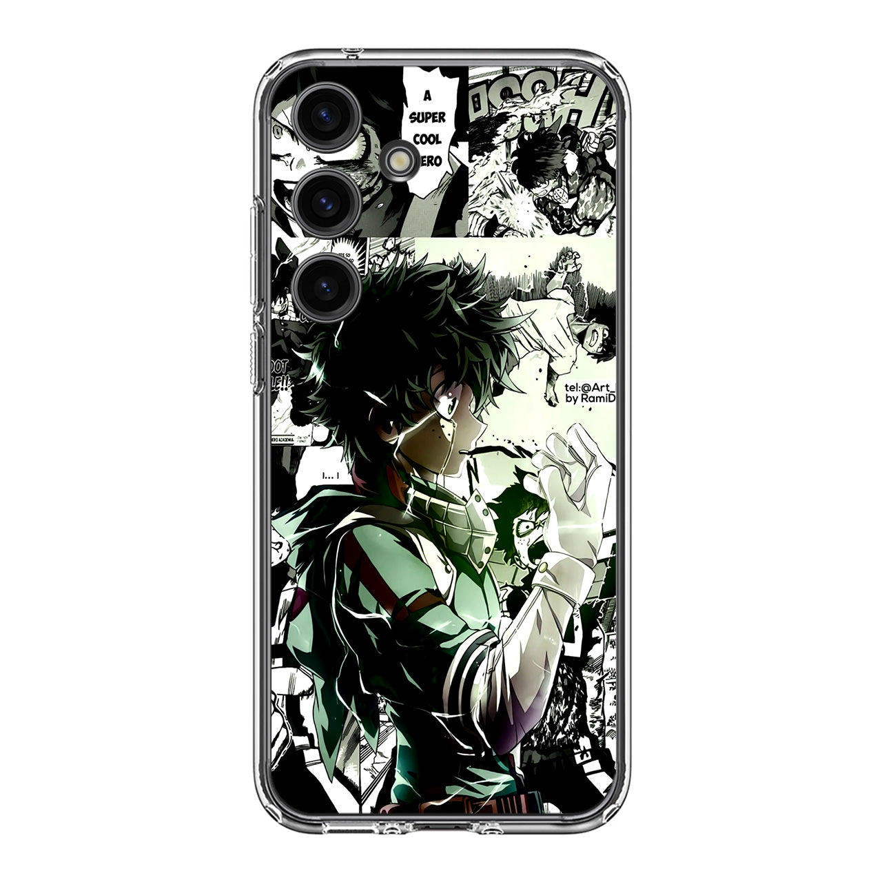 The Deku Who Gives It His All Samsung Galaxy S24 / S24 Plus Case