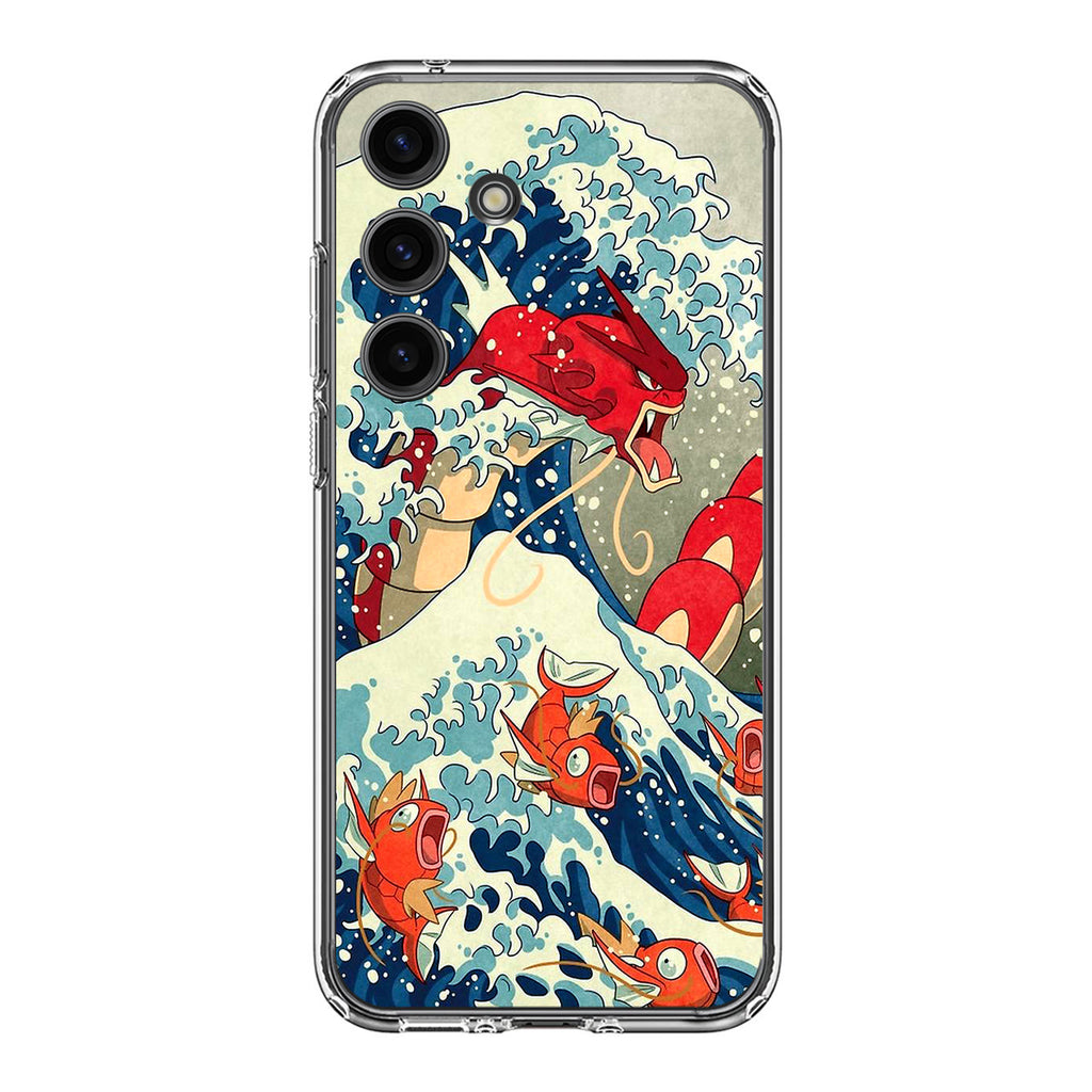 The Great Wave Of Gyarados Samsung Galaxy S24 / S24 Plus Case