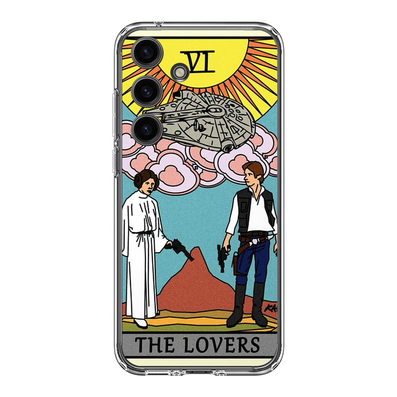 The Lovers Tarot Card Samsung Galaxy S24 / S24 Plus Case