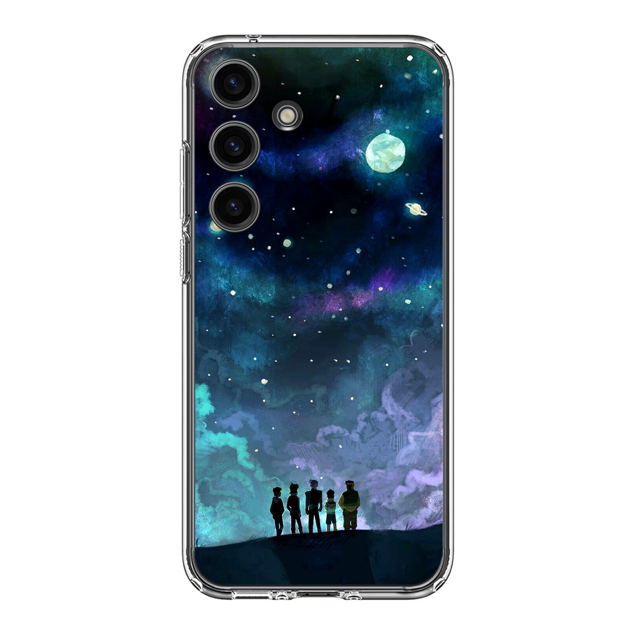 Voltron In Space Nebula Samsung Galaxy S24 / S24 Plus Case