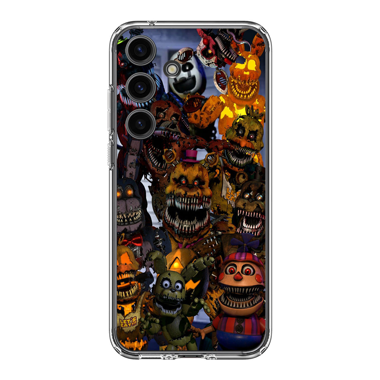 Five Nights at Freddy's Scary Characters Samsung Galaxy S24 / S24 Plus Case