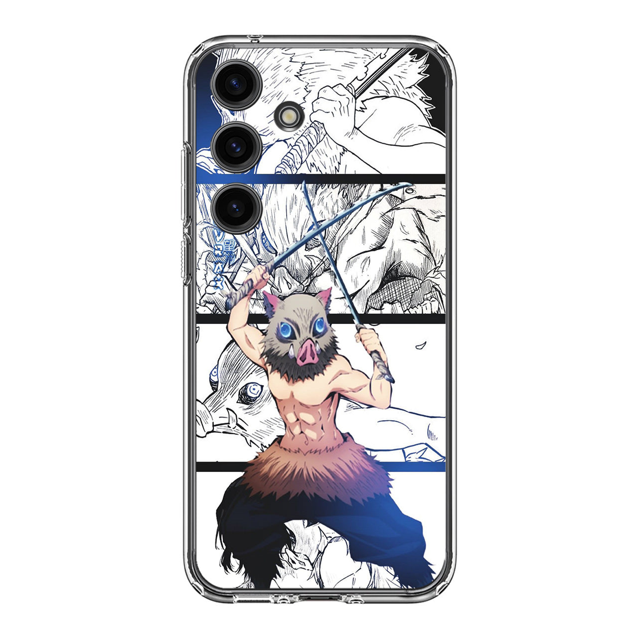 Inosuke Hashibira Manga Collage Samsung Galaxy S24 / S24 Plus Case