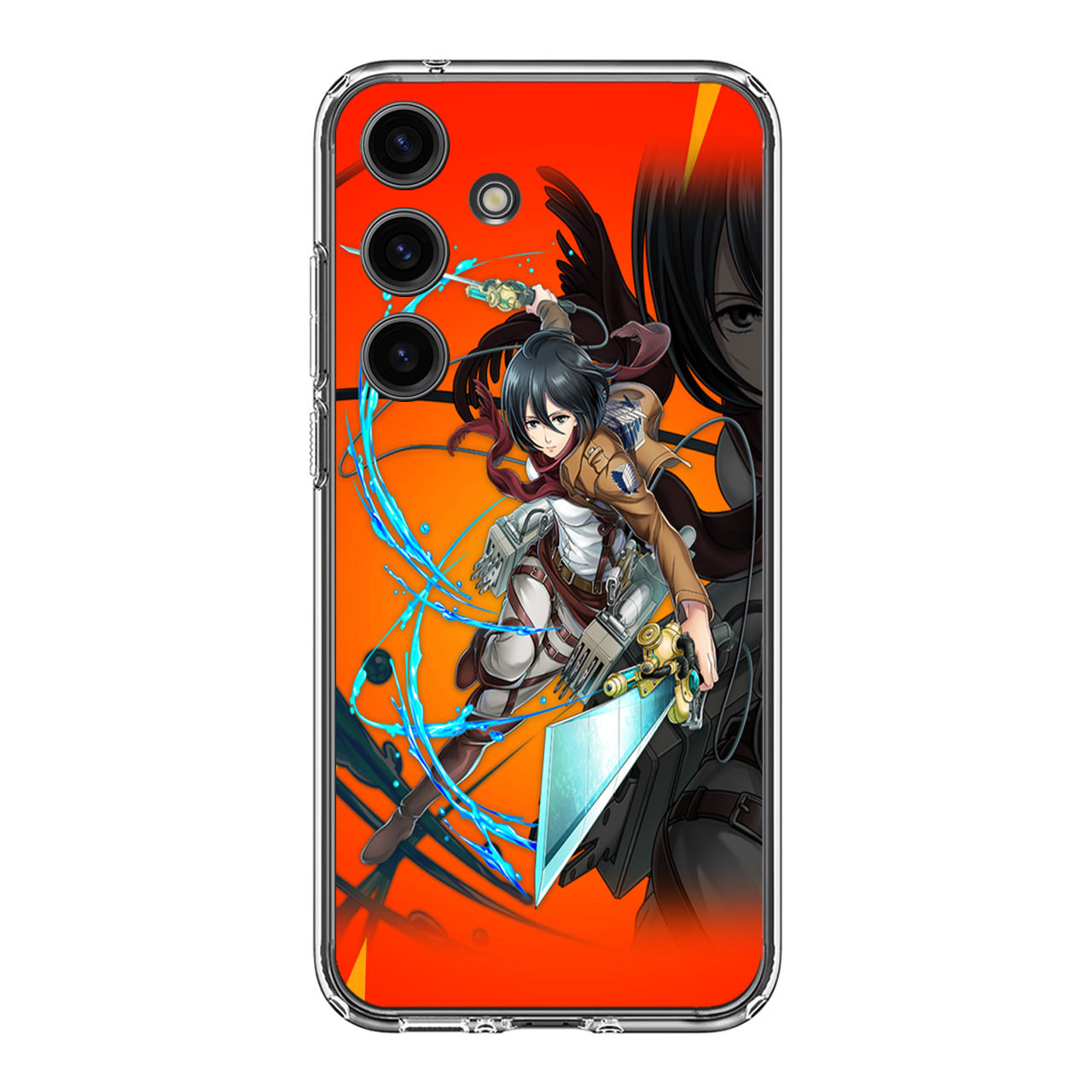 Mikasa Ackerman Poster Samsung Galaxy S24 / S24 Plus Case