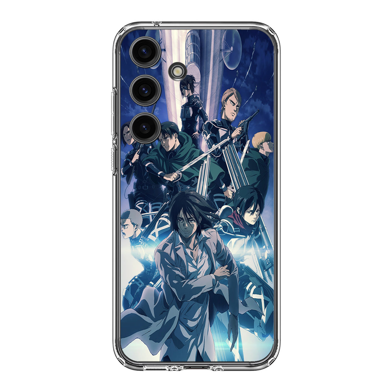 Poster Attack on Titan Final Season Samsung Galaxy S24 / S24 Plus Case