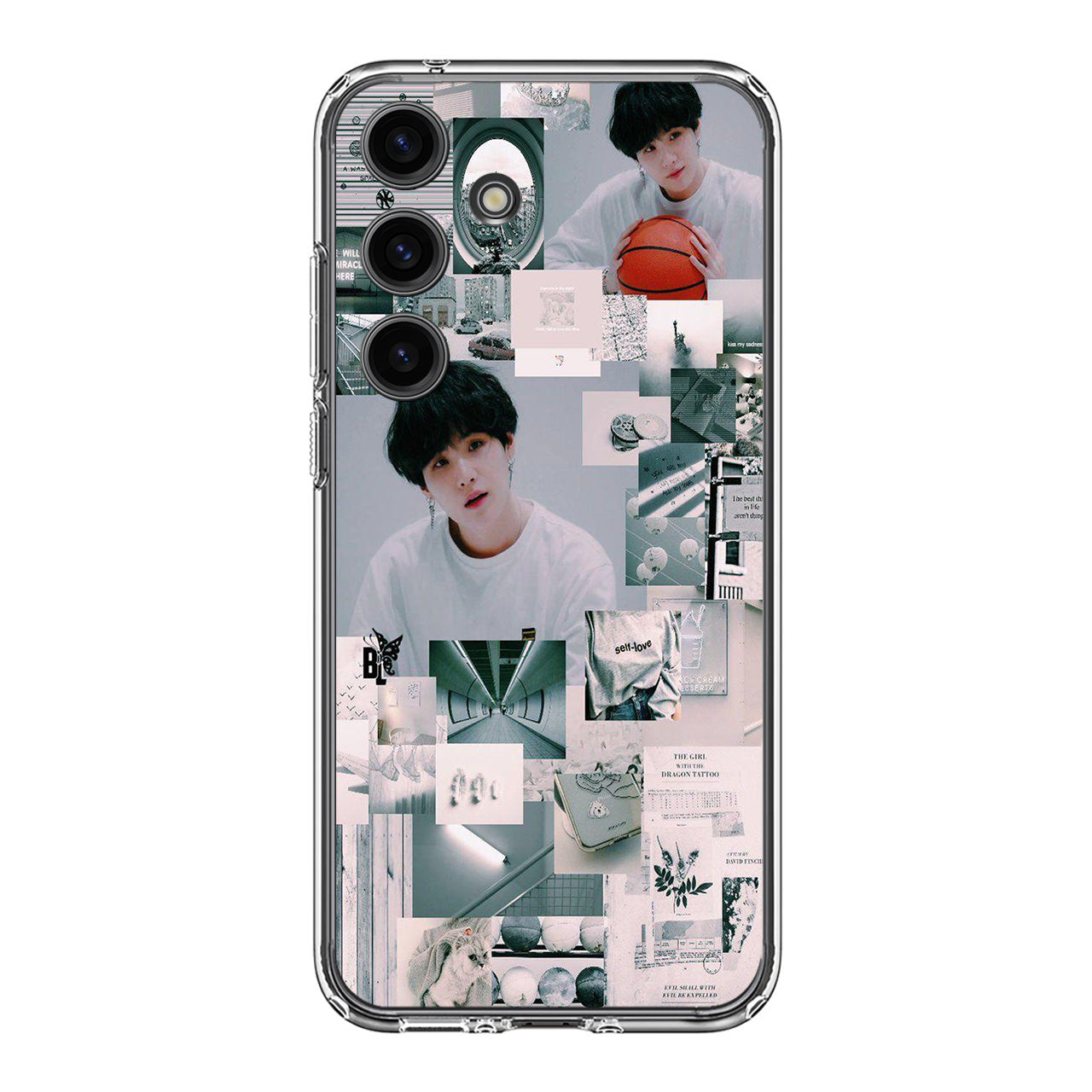 Suga College Wallpaper Samsung Galaxy S24 / S24 Plus Case