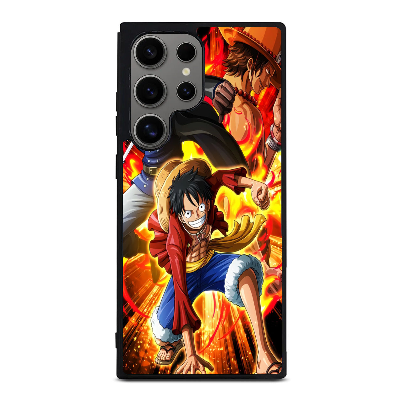 Ace Sabo Luffy Brotherhood Samsung Galaxy S24 Ultra Case