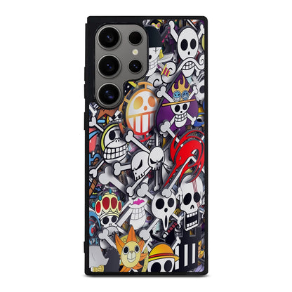 All Pirate Symbols One Piece Samsung Galaxy S24 Ultra Case