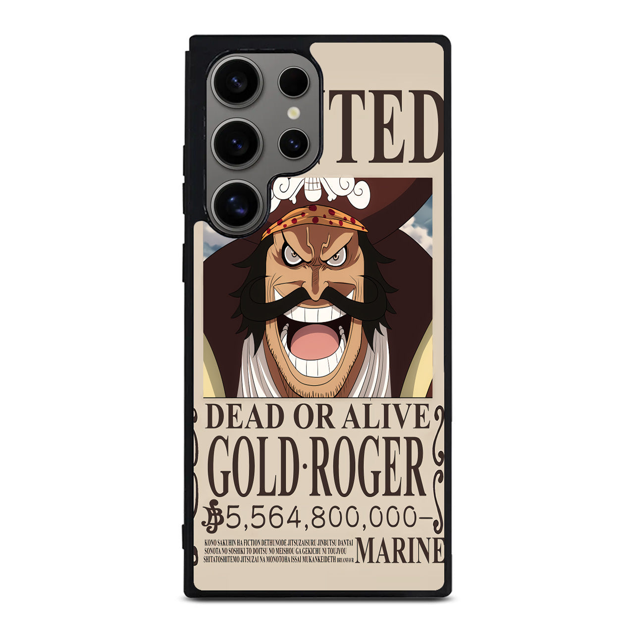 Gold Roger Bounty Samsung Galaxy S24 Ultra Case