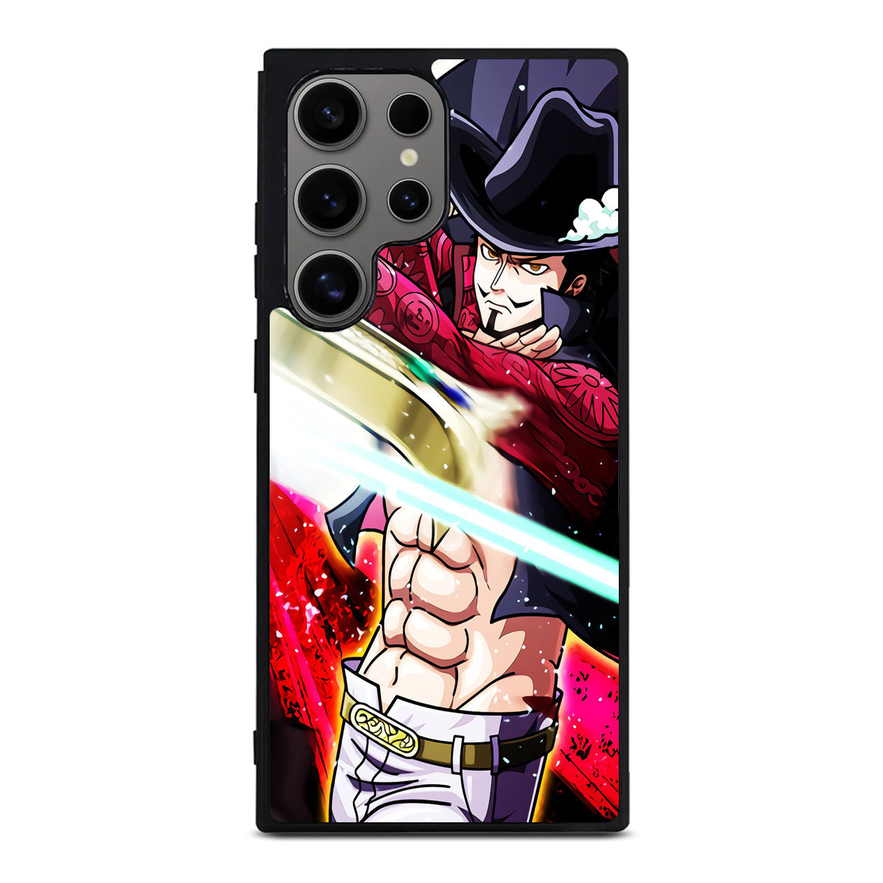 Mihawk The Strongest Swordsman Samsung Galaxy S24 Ultra Case