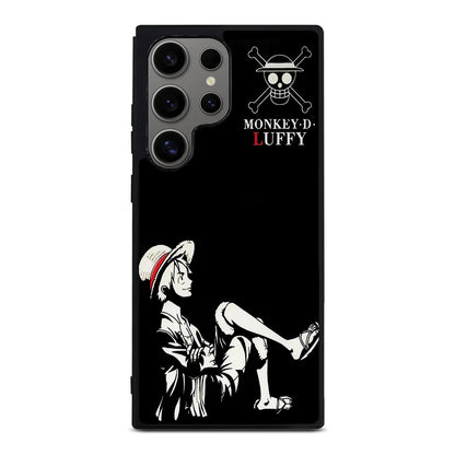 Monkey D Luffy Black And White Samsung Galaxy S24 Ultra Case