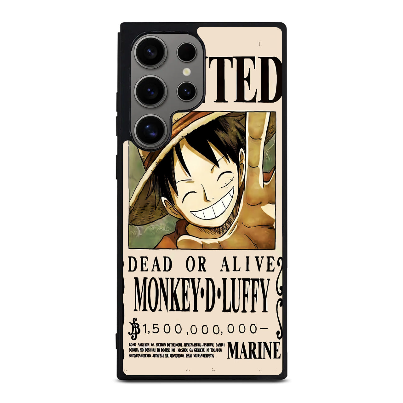 Monkey D Luffy Bounty Samsung Galaxy S24 Ultra Case