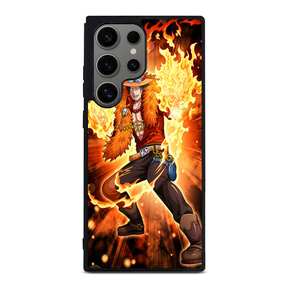 Portgas D Ace Fire Power Samsung Galaxy S24 Ultra Case