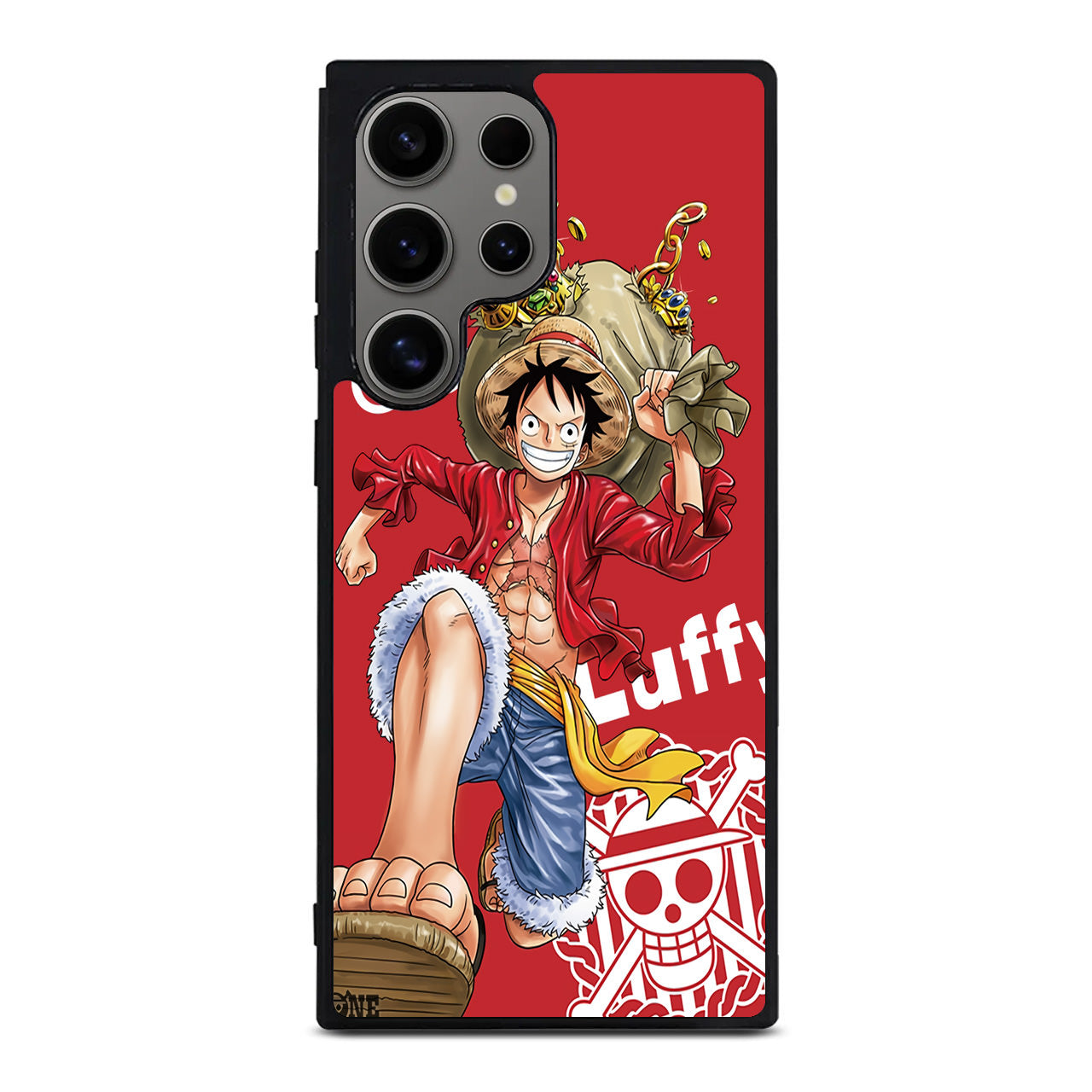 Straw Hat Monkey D Luffy Samsung Galaxy S24 Ultra Case