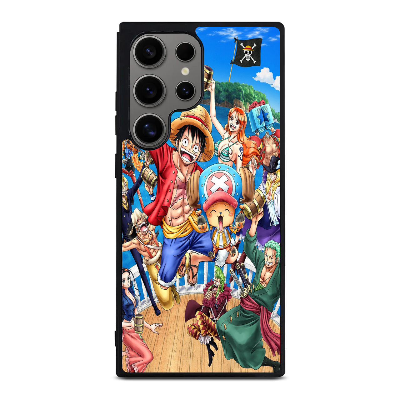 Straw Hat Pirates And Allies Samsung Galaxy S24 Ultra Case