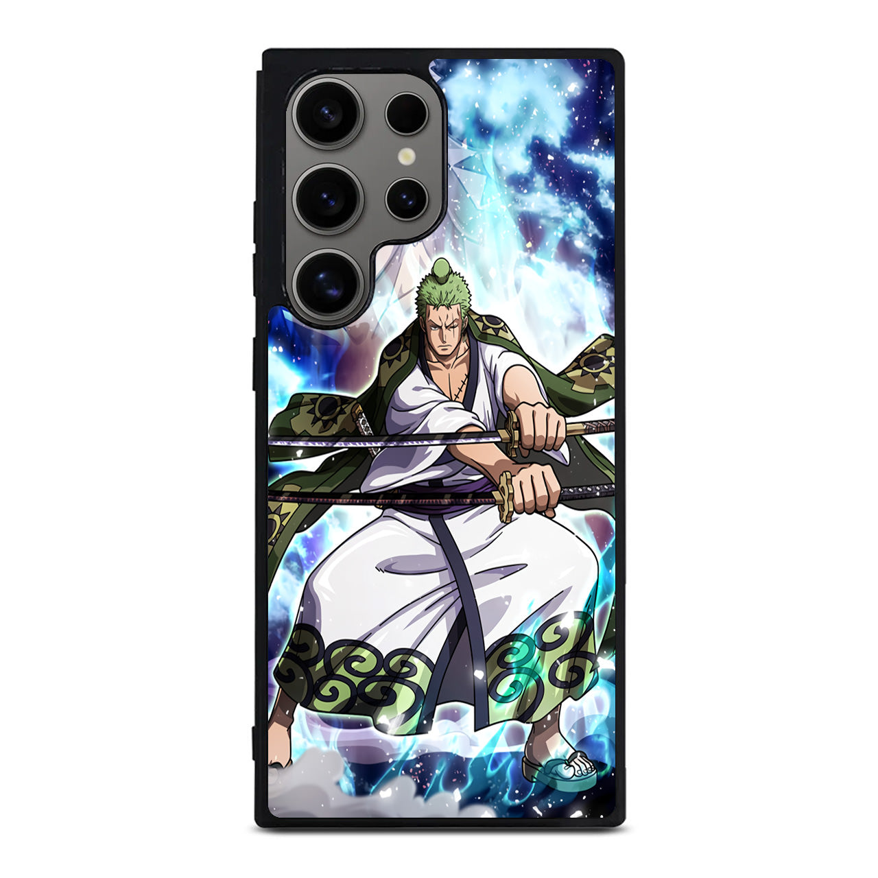 Zoro Two-Sword Style Arc Wano Samsung Galaxy S24 Ultra Case