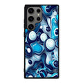 Abstract Art All Blue Samsung Galaxy S24 Ultra Case