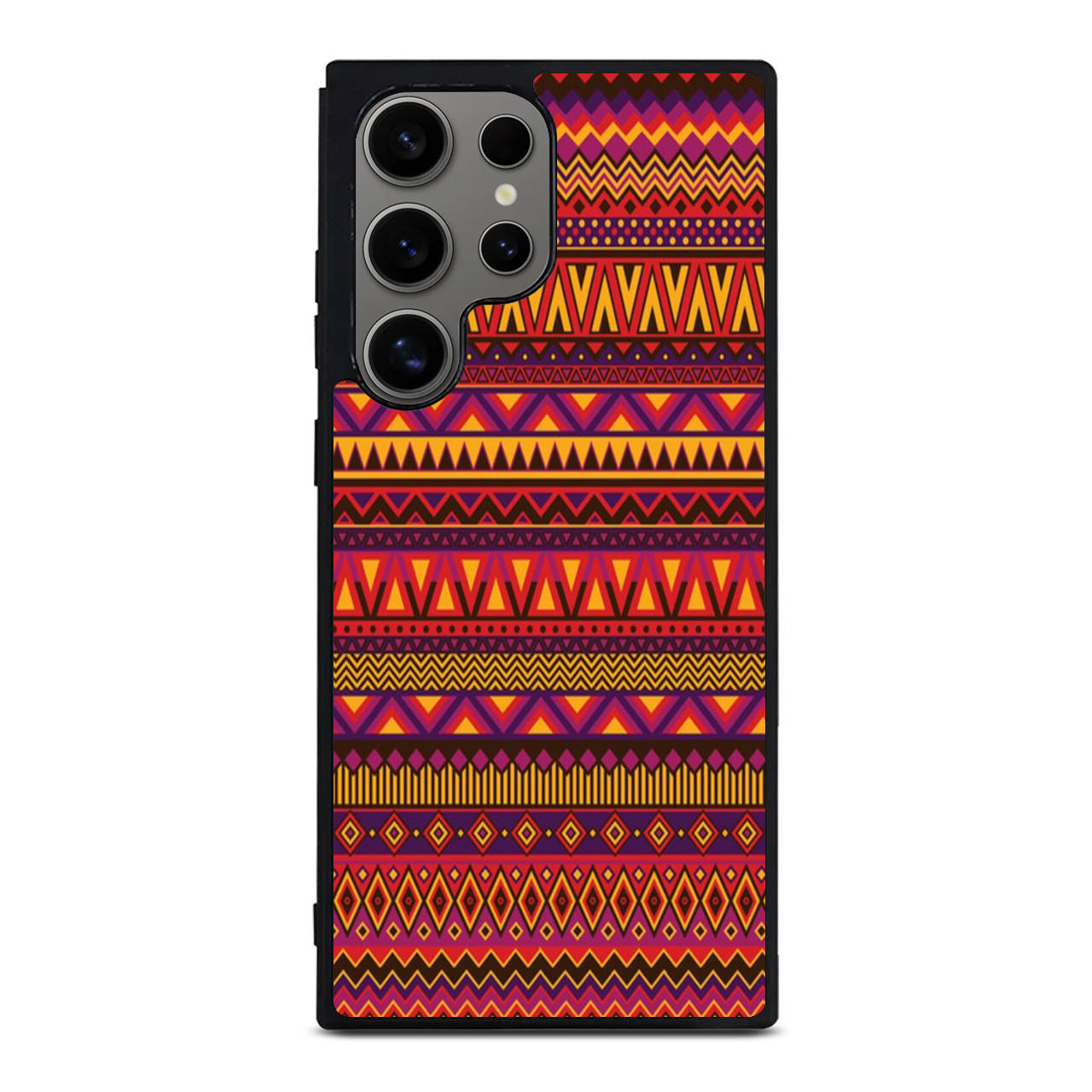 African Aztec Pattern Samsung Galaxy S24 Ultra Case