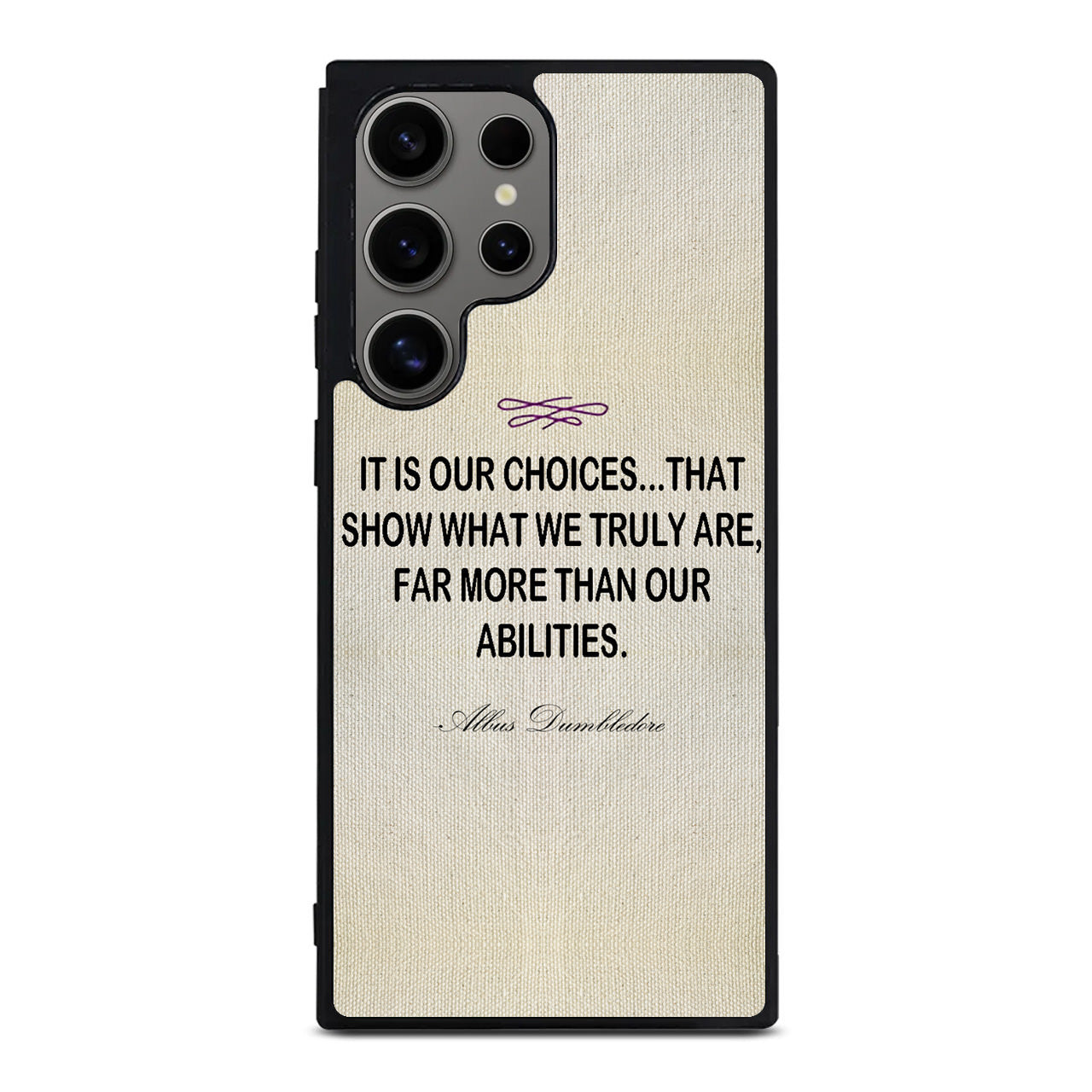 Albus Dumbledore Quote Samsung Galaxy S24 Ultra Case