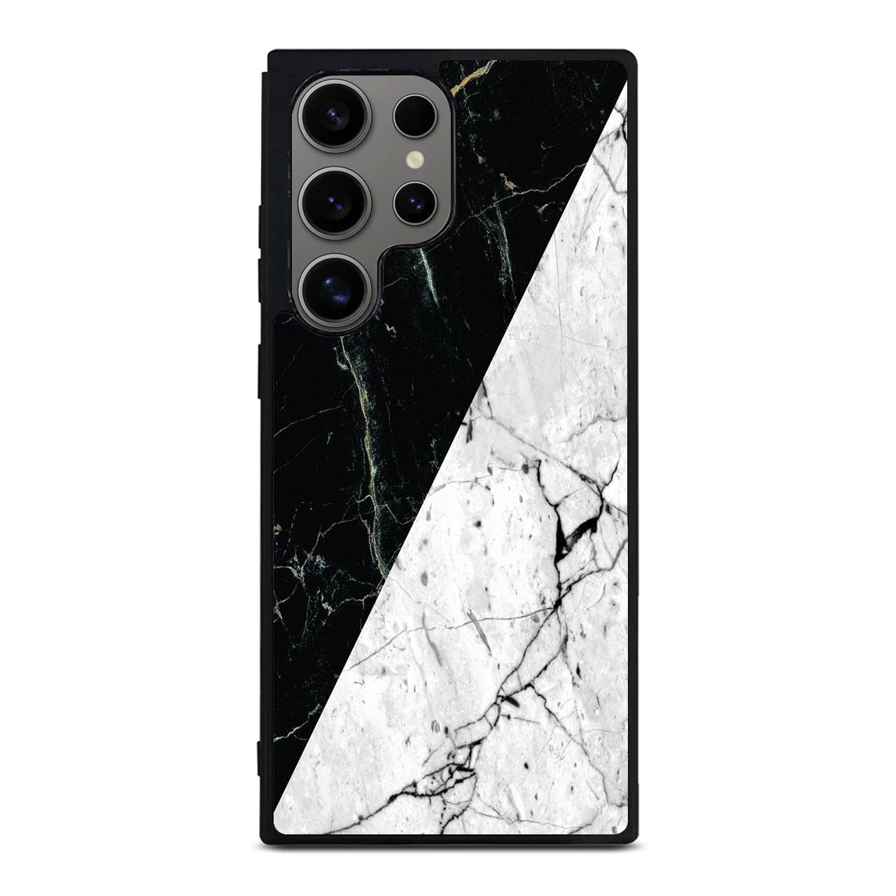 B&W Marble Samsung Galaxy S24 Ultra Case