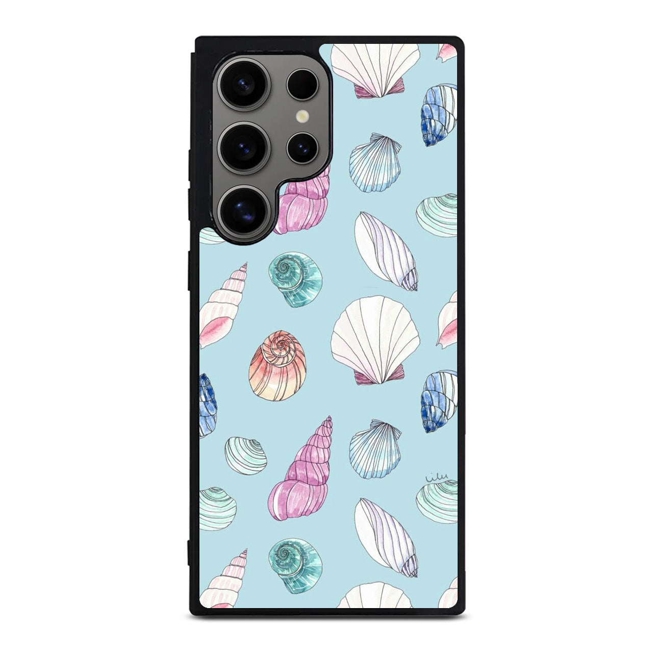 Beach Shells Pattern Samsung Galaxy S24 Ultra Case