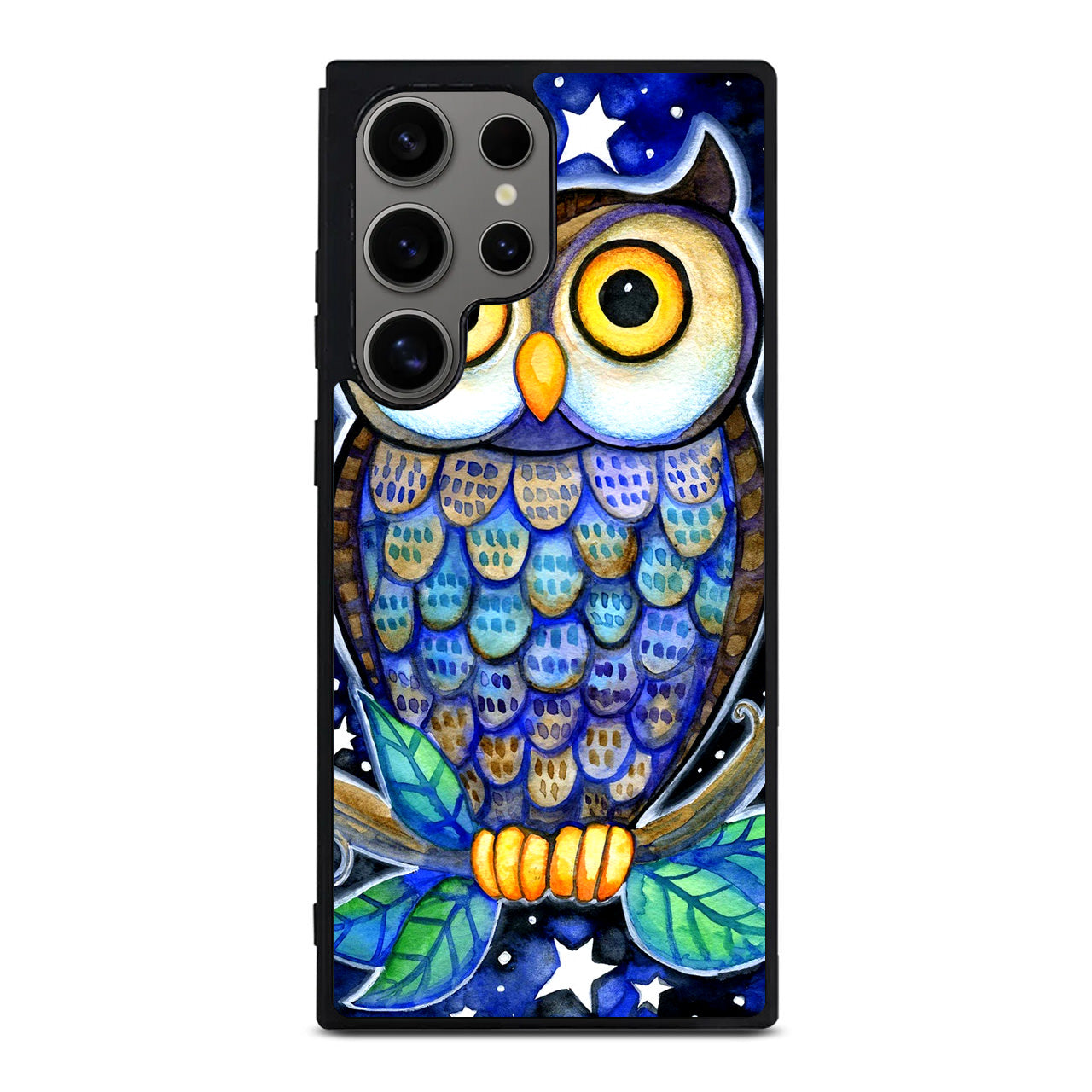 Bedtime Owl Samsung Galaxy S24 Ultra Case