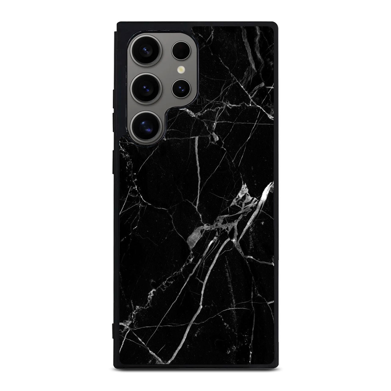 Black Marble Samsung Galaxy S24 Ultra Case