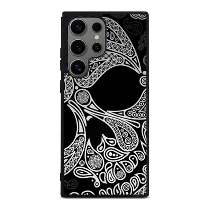 Black Skull Samsung Galaxy S24 Ultra Case