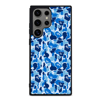 Blue Camo Samsung Galaxy S24 Ultra Case