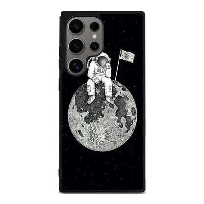 Bored Astronaut Samsung Galaxy S24 Ultra Case