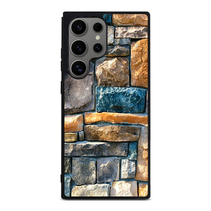 Colored Stone Piles Samsung Galaxy S24 Ultra Case